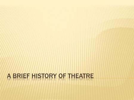  Historians found that Ancient Egyptians performed a three-day pageant (performance) about four thousand years ago  The pageant explained the story.