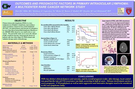 Mak KS, 1 Miller RC, 2 Krishnan S, 3 Laperriere N, 4 Micke O, 5 Rutten I, 6 Kadish SP, 7 Ozsahin M, 8 and Mirimanoff RO 8 1 Harvard Medical School, Boston,