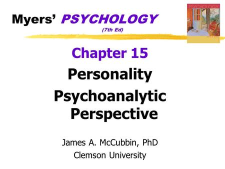 Myers’ PSYCHOLOGY (7th Ed)