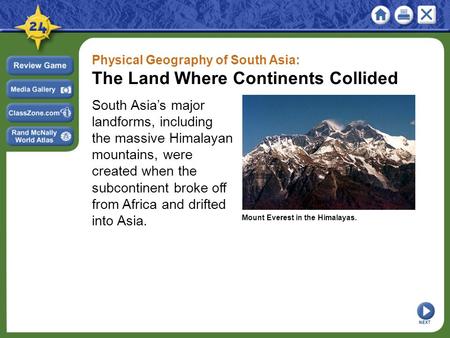 The Land Where Continents Collided