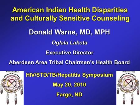 American Indian Health Disparities and Culturally Sensitive Counseling