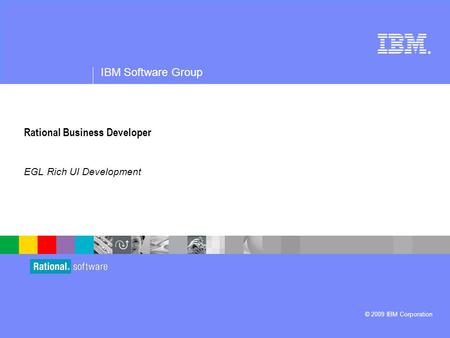 Rational Business Developer