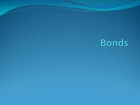 Market Conditions Bear Market – a period in which investment prices fall and there is a negative sentiment about its recovery Bull Market – a period in.