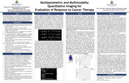 We are studying the factors affecting reproducibility of SPECT images using phantom, simulation, and patient studies. Absolute quantification in SPECT.