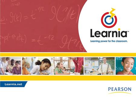 Copyright © 2006 by Harcourt Assessment, Inc. 1. 2 Learnia: A Powerful Online Formative Assessment System Aligned to the New Jersey Core Curriculum Content.