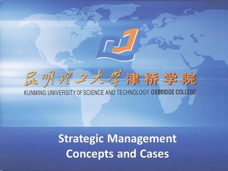 Strategic Management Concepts and Cases