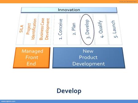 Module: Development www.aipmm.com Develop. Module: Development www.aipmm.com V ALUE OF P ORTFOLIO M ANAGEMENT Collaborative decision making by senior.