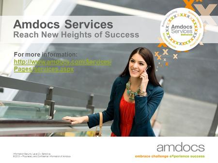 Amdocs Services Reach New Heights of Success