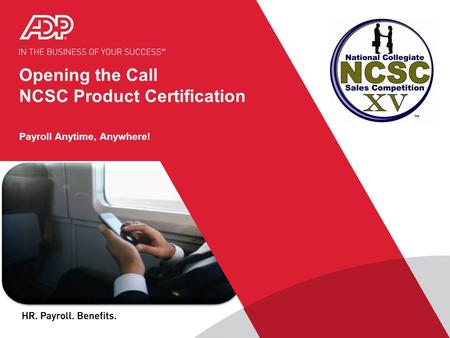 Opening the Call NCSC Product Certification