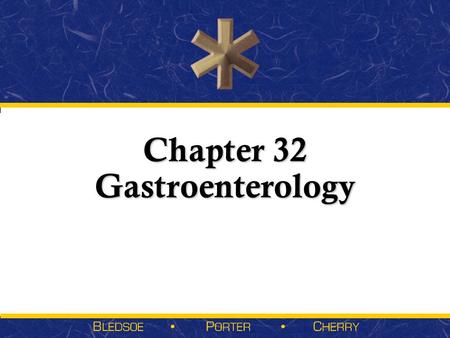 Chapter 32 Gastroenterology