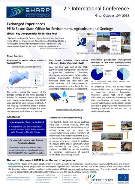 2 nd International Conference Graz, October 10 th, 2012 Web based catchment characteristics (info tool) – Digital Waterbook (DWB) Since the free web tool.