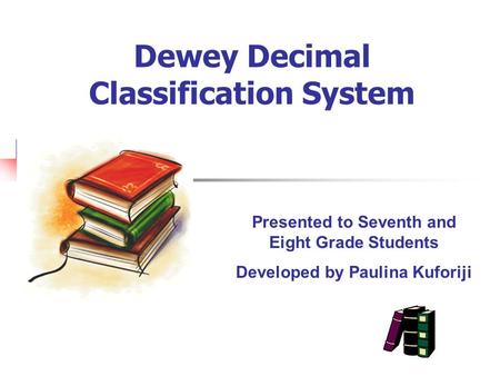 Dewey Decimal Classification System