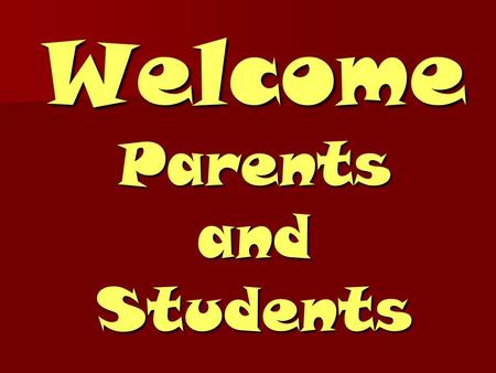 Welcome Parents and Students. S cience T echnology E ngineering M athematics STEM School of Study Scott High School.