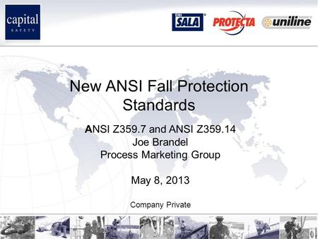 New ANSI Fall Protection Standards