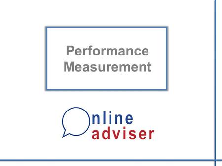 Performance Measurement.