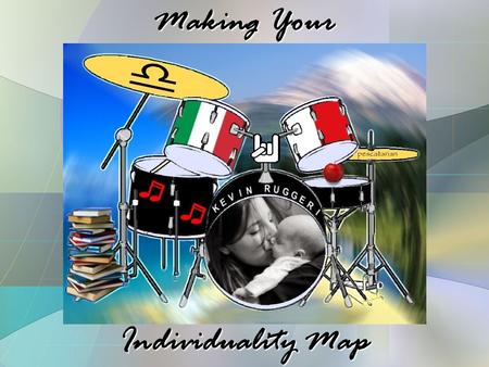 Making Your Individuality Map. Begin Use an object associated with one of your interests—e.g., a soccer ball, a paint palette, a guitar—to frame everything.