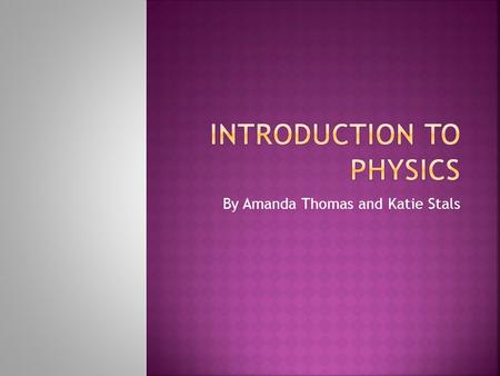 By Amanda Thomas and Katie Stals. - A conversion factor is a multiplier equal to 1. - Choose a conversion factor that will make the units cancel, leaving.