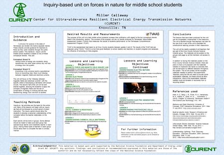 Introduction and Guidance C urriculum for science in the state of Tennessee are divided into twelve separate stands. These strands provide guidance for.