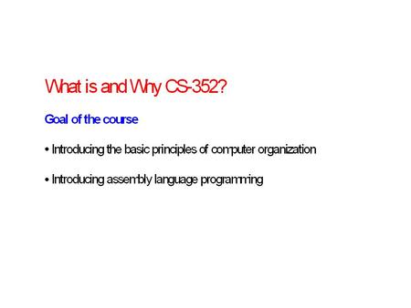 Summary: Computer System Components Proc Caches Busses Memory I/O Devices: Controllers adapters Disks Displays Keyboards Networks.