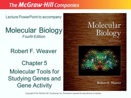 Molecular Biology Fourth Edition