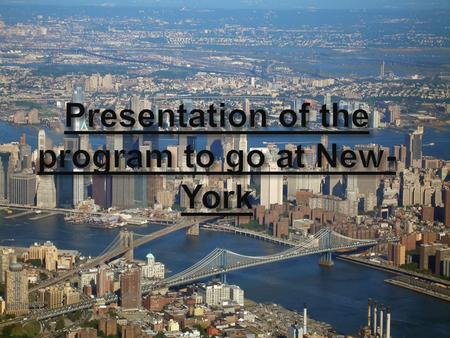 New-York City is situated in the east of United States of America near the Atlantic coast. It’s located in the state of New-York. It is composed of 5.