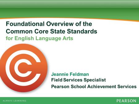 Jeannie Feldman Field Services Specialist