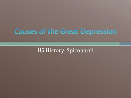 US History: Spiconardi. Declining Demand Industries like coaling, the railroads, and textiles (clothing) saw steady declines in demand as well as agriculture.