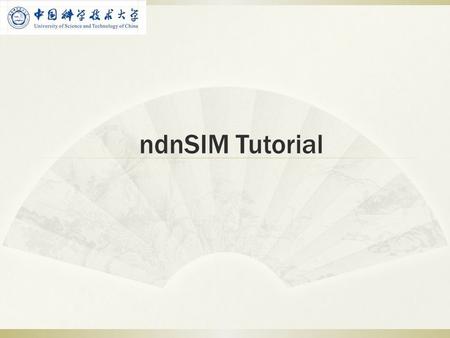 NdnSIM Tutorial.