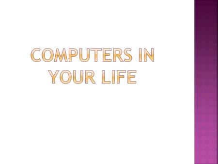  An electronic device that processes data and converts it into information that people can use.