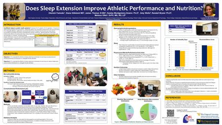 Does Sleep Extension Improve Athletic Performance and Nutrition? INTRODUCTION Insufficient sleep is a public health epidemic! 1 Insufficient sleep is a.