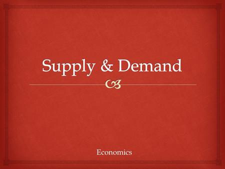 Economics.   The quantity of a good or service that producers are willing and able to offer for sale at various prices  Aka-the amount of stuff available.