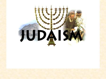 JUDAISM.