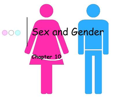 Sex and Gender Chapter 10.