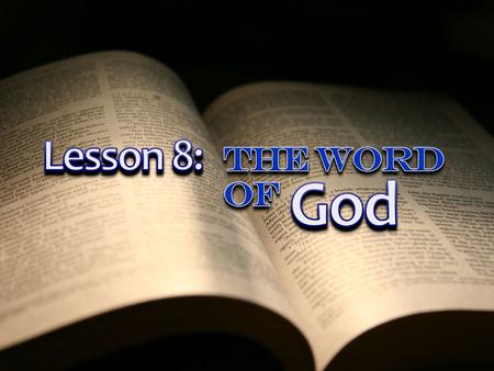 The Bible is made up of 66 books, divided into 2 main sections: 1. The Old Testament which contains 39 books. 2. The New Testament which contains.