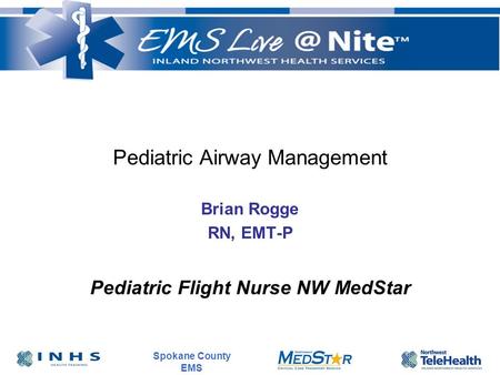 Pediatric Airway Management