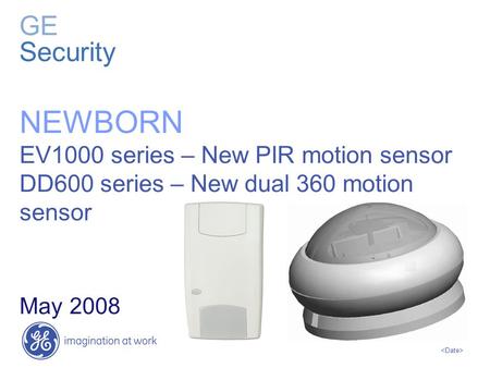 NEWBORN GE Security EV1000 series – New PIR motion sensor