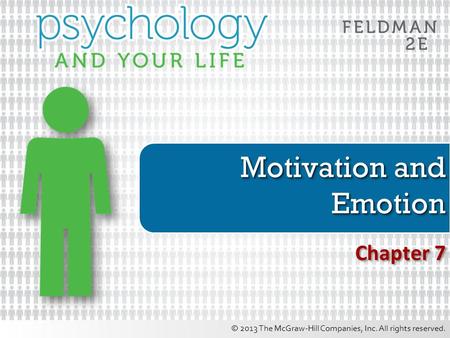 Motivation and Emotion