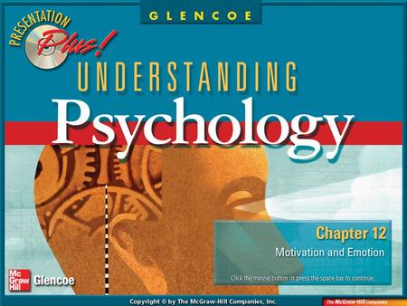 Chapter Menu Chapter Introduction Section 1: Theories of MotivationTheories of Motivation Section 2:Biological and Social MotivesBiological and Social.