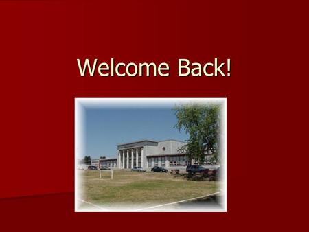 Welcome Back!. Who am I? My name is Mr. Hobbs My name is Mr. Hobbs I have taught at Nashwaaksis Middle School and Albert Street Middle School and have.