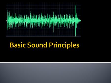  Sound is a form of energy similar to light, which travels from one place to another by alternately compressing and expanding the medium through which.