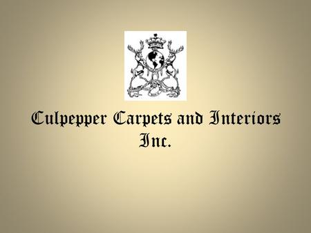 Culpepper Carpets and Interiors Inc.. Contact Details Culpepper Carpets and Interiors Inc. Lee Anne Culpepper