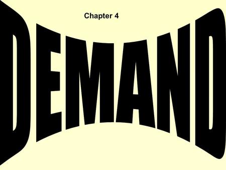 DEMAND Chapter 4.