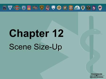 Chapter 12 Scene Size-Up. © 2005 by Thomson Delmar Learning,a part of The Thomson Corporation. All Rights Reserved 2 Overview  History of Safety in EMS.