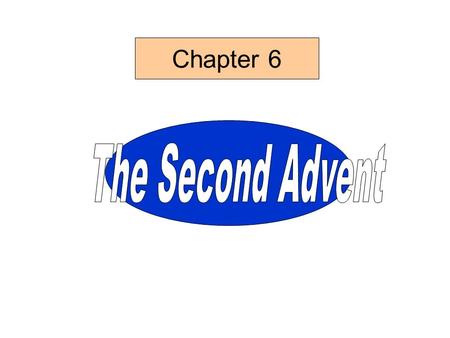 Chapter 6. Return of Jesus No one new of the day (Matt. 24:36) Reveal His secrets To His prophets (Amos 3:7) Give prophecies to believers in the light.