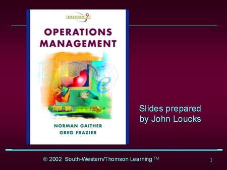 Operations Strategies