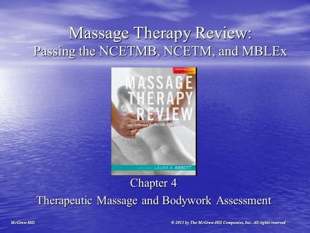 Massage Therapy Review: Passing the NCETMB, NCETM, and MBLEx