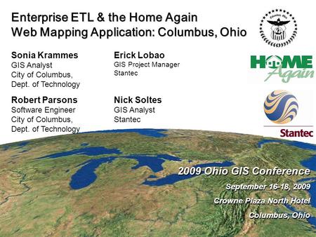 Enterprise ETL & the Home Again