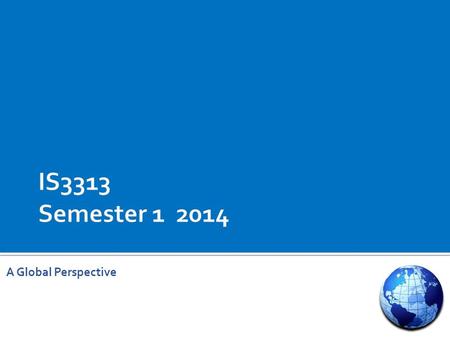 A Global Perspective. Dr. Tom Butler 2  What is an operating system?  Early Operating Systems  Simple Batch Systems  Multiprogrammed Batch Systems.