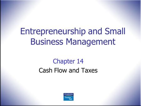 Entrepreneurship and Small Business Management