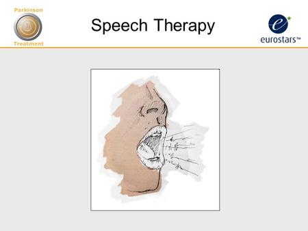 Speech Therapy. Speech Therapy - Objectives Speech therapy exercises will focus on: – Handwriting rehabilitation programs. – Expression rehabilitation.